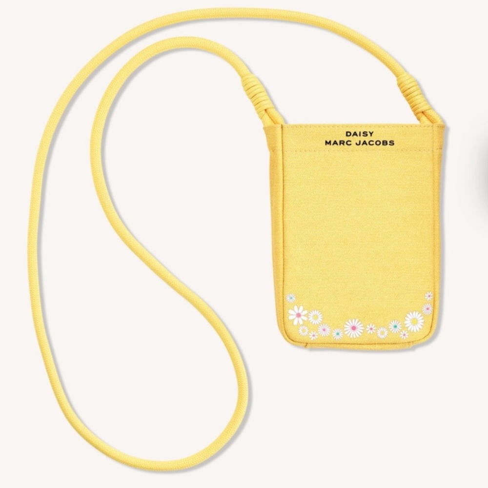 Marc Jacobs Yellow Daisy Crossbody Pouch